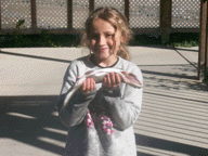 A Girl and her fish